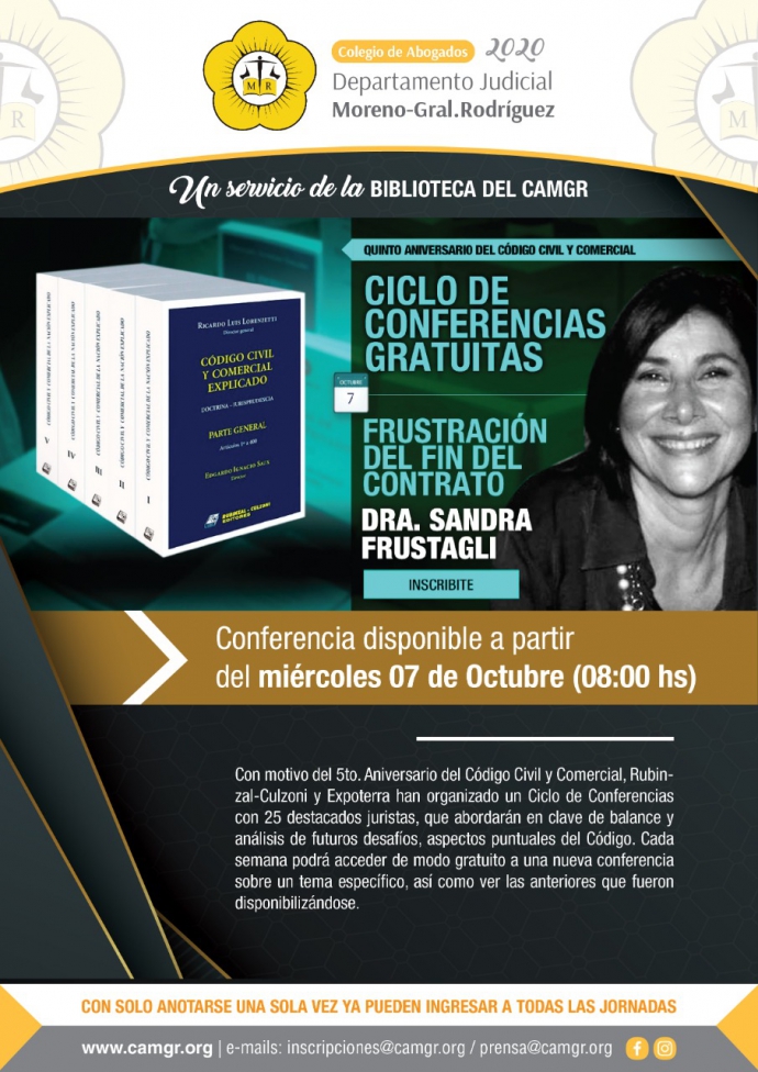 CICLO DE CONFERENCIAS GRAUITAS